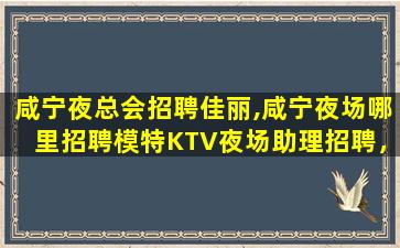 江苏KTV招聘